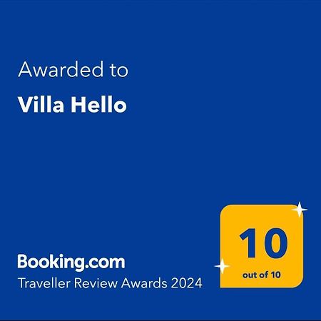 Villa Hello PalaiónTsiflíkion 外观 照片